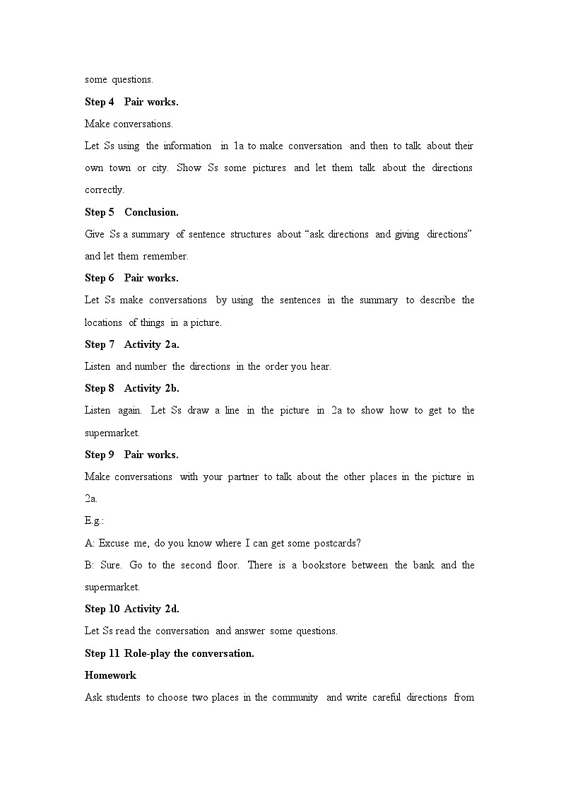 Unit 3 Section A 教案人教版九年级英语全册02