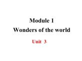 外研版英语九年级上册 M1 U3 课件
