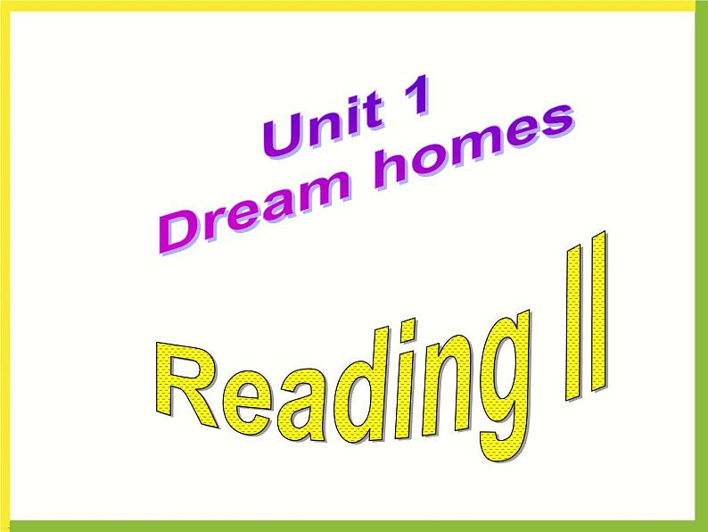 译林版英语七年级下册 Unit 1 Dream homes_(3) 课件01