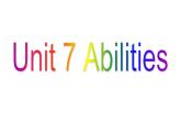 译林版英语七年级下册 Unit 7 Abilities_Integrated skills 课件