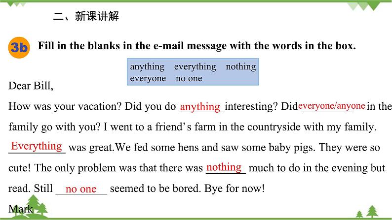 人教新目标英语八年级上册Unit 1 Where did you go on vacation Section A (Grammar Focus-3c)课件05