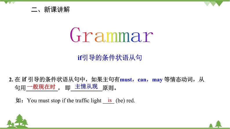 人教新目标英语八年级上册Unit 10 If you go to the party，you'll have a great time  Grammar课件07