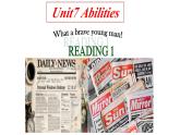 译林版英语七年级下册 Unit 7 Abilities_Reading 1 课件