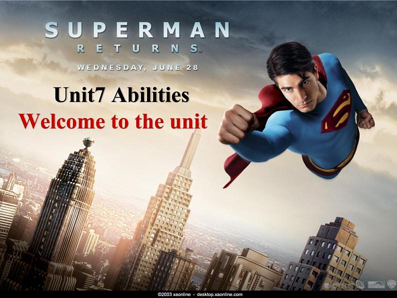 译林版英语七年级下册 Unit 7 Abilities 第一课时 课件第1页