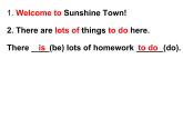 译林版英语七年级下册 Unit 3 Welcome to Sunshine Town!_ reading 2(1) 课件