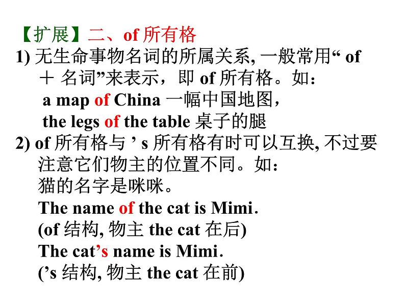 译林版英语七年级下册 Unit3 Welcome to Sunshine Town! Grammar 课件07