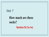 人教版英语七年级上册 Unit 7 Section B (1a-1e) 课件