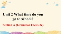 初中英语人教新目标 (Go for it) 版七年级下册Section A课文ppt课件