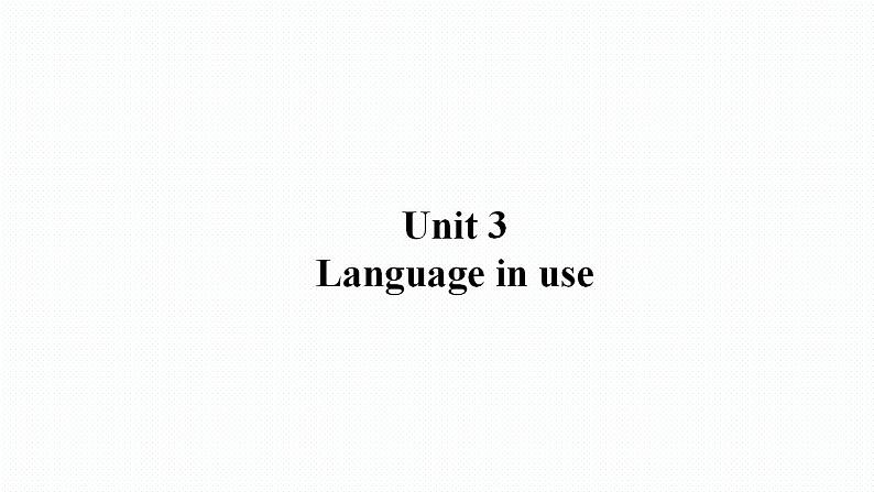 外研版英语七年级上册 Module 1 My classmates Unit 3 课件第2页
