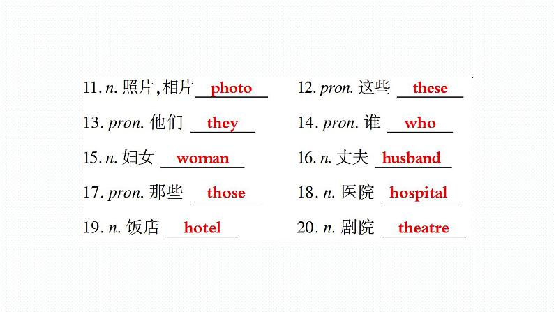 外研版英语七年级上册 Module 2  My family Unit 3 课件第6页