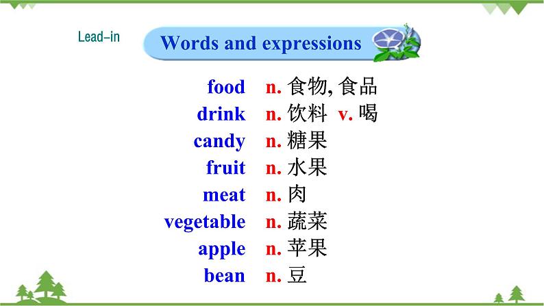 外研版英语七年级上册 Module 4 Healthy foodUnit 1 课件第4页