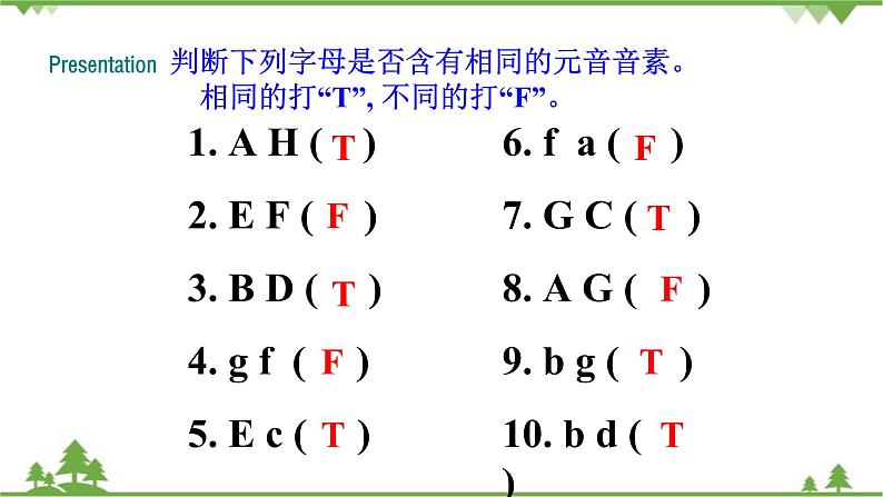 外研版英语七年级上册 Starter Module2  My English lessonUnit 1 课件05