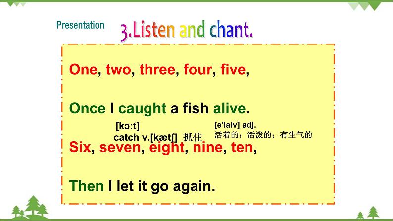 外研版英语七年级上册 Starter Module2  My English lessonUnit 2 课件06