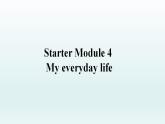 外研版英语七年级上册 Starter Module4  My everyday lifeUnit 2 课件