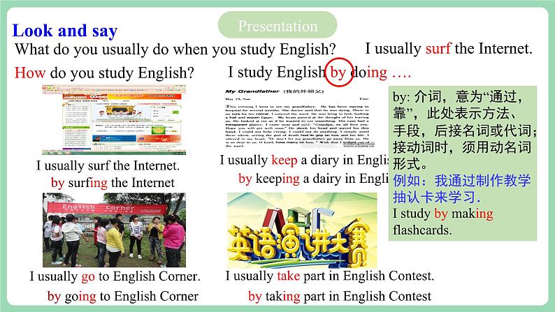 人教版新目标英语九年级 Unit1 SectionA 1a-2d 课件+精讲精练+素材05