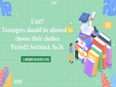 人教版新目标英语九年级 Unit7 SectionA 3a-3c 课件+精讲精练+素材