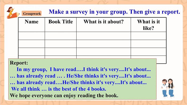 【公开课】人教新目标版八下Unit 8 《Have you read Treasure Island yet？》 SectionA 2d&Grammar Focus-4c 课件+素材包04