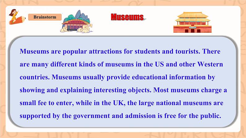 【公开课】人教新目标版八下Unit 9《 Have you ever been to a museum ？》SectionA 3a-3c 阅读课件+素材包04