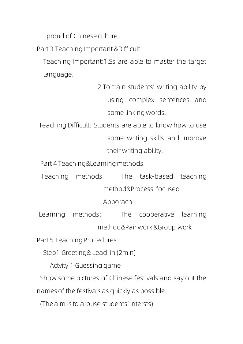 Unit 2 SectionB 3a-3b教学设计 人教版九年级英语全册02