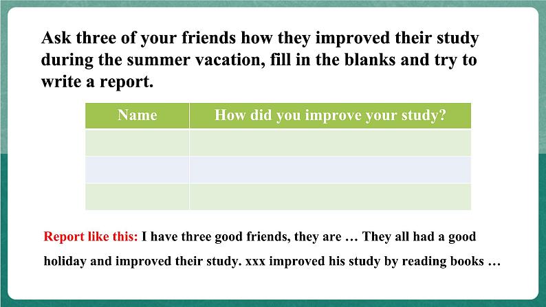 【公开课】人教版新目标英语九年级 Unit1 SectionA 2d&Grammar focus-4c 课件+素材06