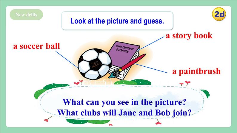 人教新目标版英语七下Unit1 《Can you play the guitar ？》 SectionA (2d-3c )课件(1)第7页