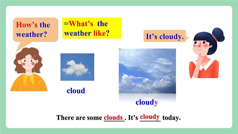 【公开课】人教新目标版英语七下Unit 7《 It’s raining. 》SectionA 1a-2c 课件+素材包08