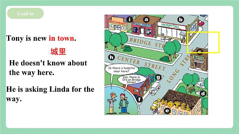 人教新目标版英语七下Unit 8 《Is there a post office near here  》SectionA 2d&Grammar focus-3c课件第4页