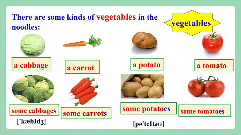 【公开课】人教新目标版英语七下Unit 10 《I’d like some noodles. 》  SectionA 1a-2c 课件+素材包06