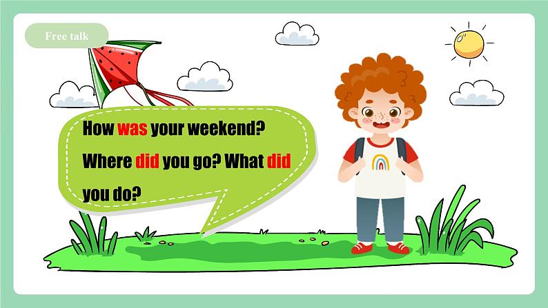 【公开课】人教新目标版英语七下 Unit12《 What did you do last weekend？》SectionA 2d&Grammar focus-3c课件+素材包04