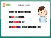 人教新目标八下英语 Unit 1《 What's the matter》Section A GF-4c 同步课件+视频