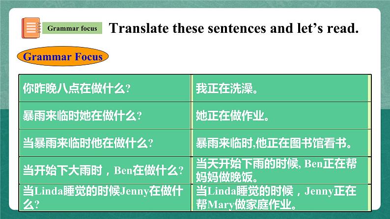 人教新目标八下英语 Unit 5 《What were you doing when the rainstorm came》  Section A GF-4c 同步课件+音视频08