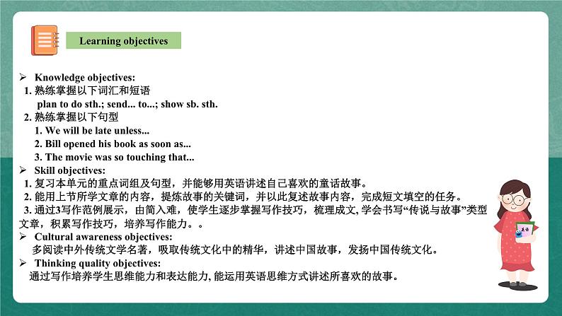 人教新目标八下英语 Unit 6《 An old man tried to move the mountains》 Section B 3a-self check 同步课件+视频02