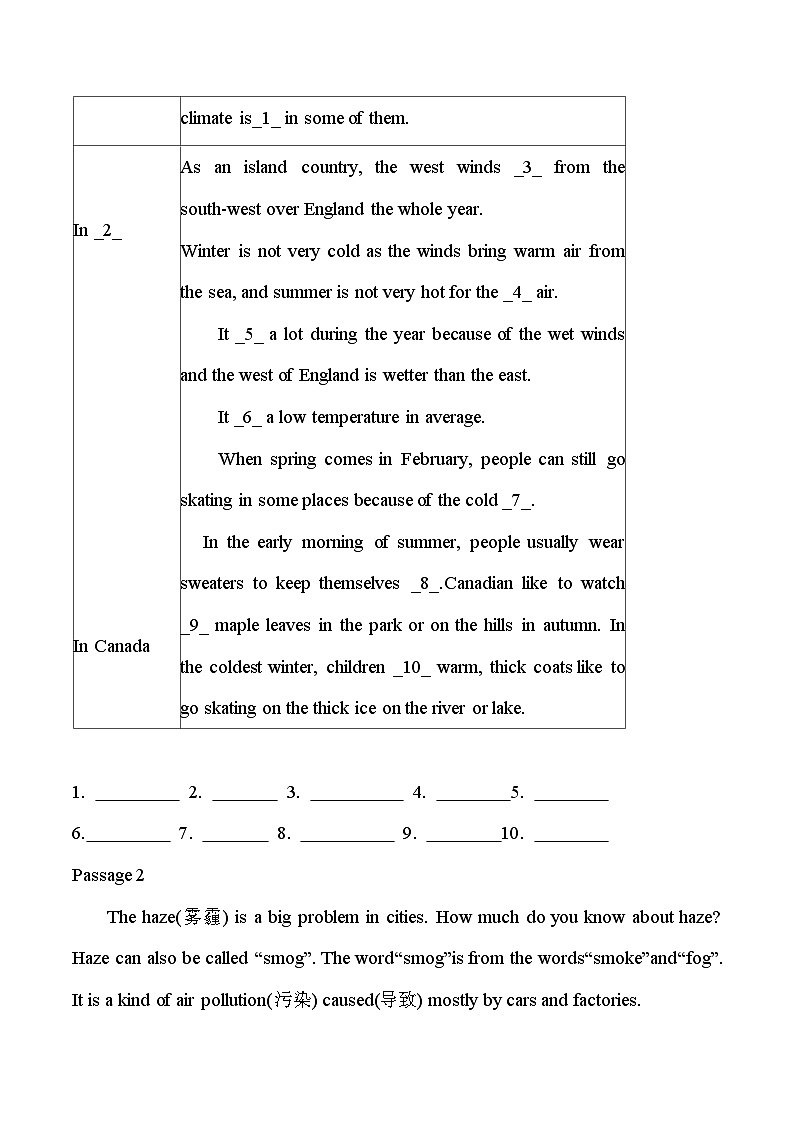 期末专项练习04 任务型阅读八年级上册译林版英语带答案02