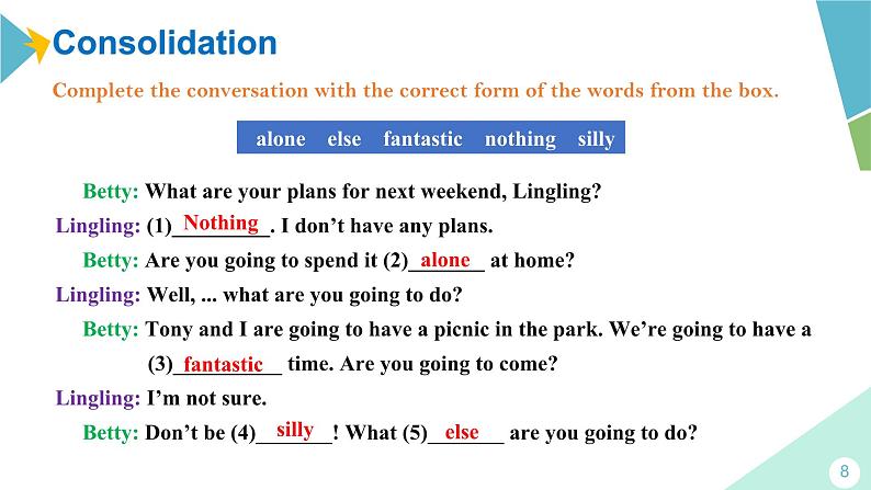 Unit 1 What are you going to do at the weekend（课件）第8页