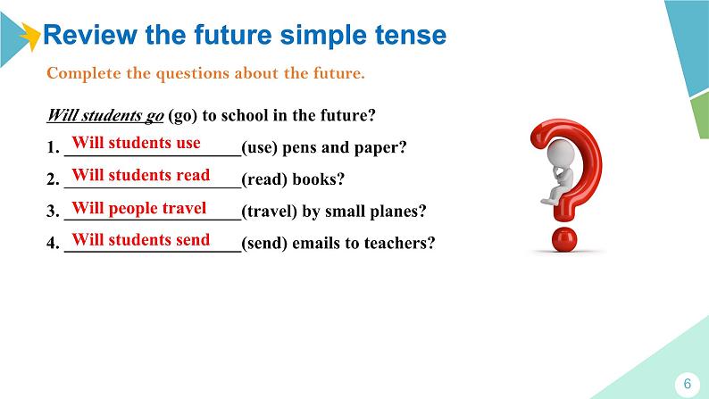 外研版七年级英语下册课件 module 4 Unit 3 Language in use（课件）第6页