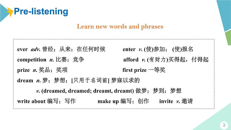 外研版八年级英语下册 Module2 Unit 1 I’ve also entered lots of speaking competitions.（课件）03