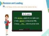 外研版八年级英语下册 Module5 Unit 3 Language in use（课件）