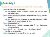 外研版八年级英语下册 Module5 Unit 3 Language in use（课件）