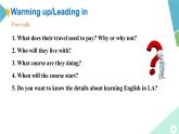 外研版八年级英语下册 Module7 Unit 2 Fill out our form and come to learn English in Los Angeles!（课件）