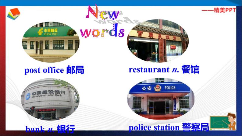 Unit 10 Is there a post office near here？ Section A Period 1（课件）六年级英语下册同步精品课堂（鲁教版）06