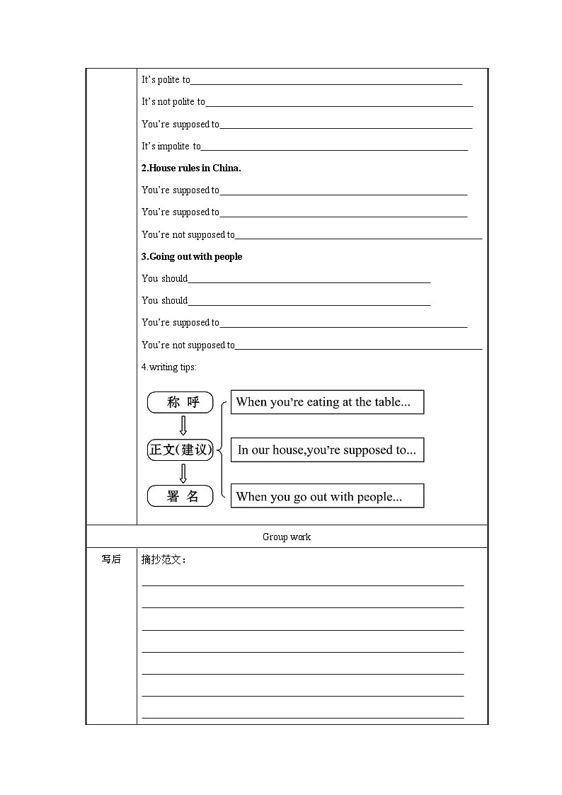 Unit 10 第6课时 (Section B 3a-Self Check)（导学案）-2023-2024学年九年级英语全册同步精品课件+导学案+分层作业(人教新目标Go for it)02