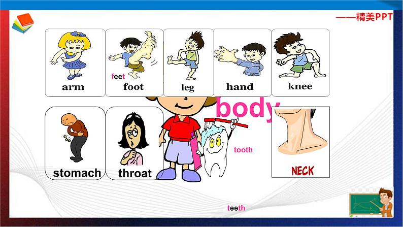 Unit 7 What's the matter？Section A Period 1（课件）-七年级英语下册同步精品课堂(鲁教版)04