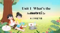 初中英语人教新目标 (Go for it) 版八年级下册Unit 1 What’s the matter?Section B课文课件ppt