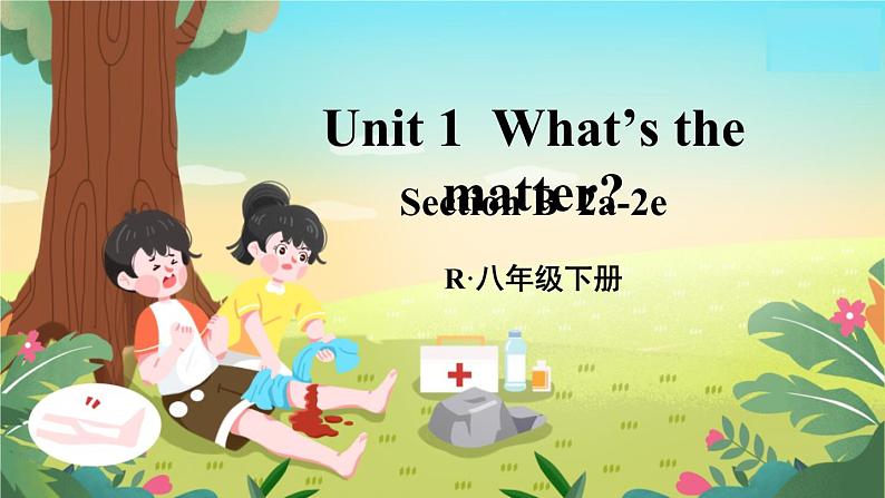 Unit 1 第5课时（B 2a-2e） 8年级人教英语下册{课件+导学案]01