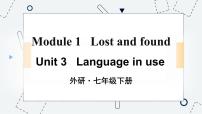 初中英语外研版 (新标准)七年级下册Unit 3 Language in use教课内容ppt课件