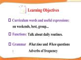 Unit 2 第2课时（A Grammar Focus-3c） 7年级人教英语下册{课件+教案]