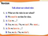 Unit 4 第2课时（A Grammar Focus-3c） 7年级人教英语下册{课件+教案]