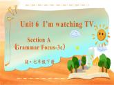 Unit 6 第2课时（A Grammar Focus-3c） 7年级人教英语下册{课件+教案]