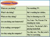 Unit 6 第2课时（A Grammar Focus-3c） 7年级人教英语下册{课件+教案]