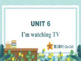 人教版七年级英语下册课件 Unit 6 I‘m watching TV 第2课时（Section A 2a-2d）